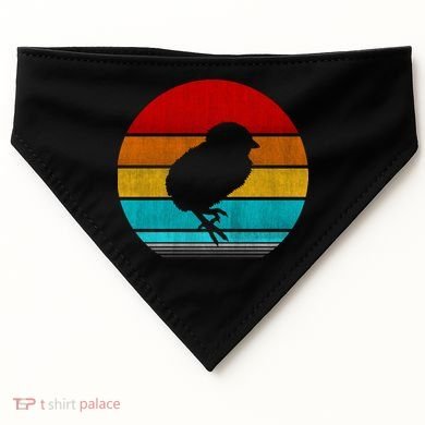 Retro Vintage Chick USA-Made Doggie Bandana