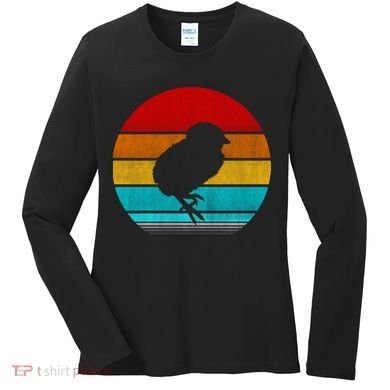 Retro Vintage Chick Women's Long Sleeve Shirt