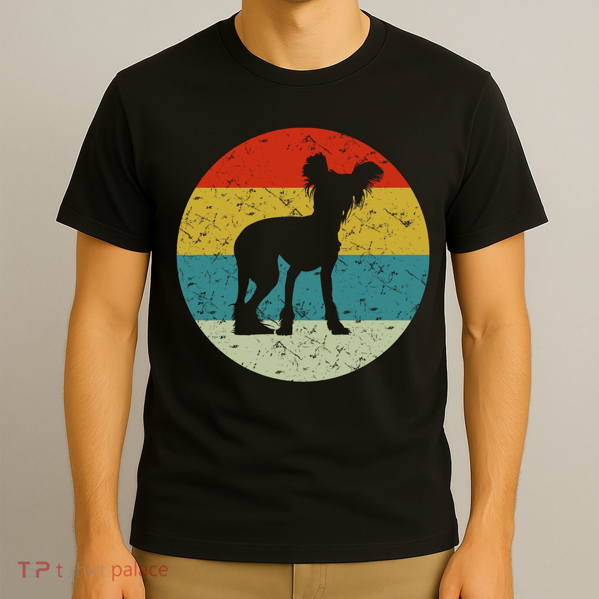Retro Vintage Chinese Crested T-Shirt