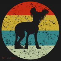 Retro Vintage Chinese Crested T-Shirt thumb 7