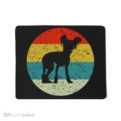 Retro Vintage Chinese Crested Mousepad