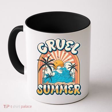 Retro Vintage Cruel Summer Tropical Beach Vacation Coffee Mug