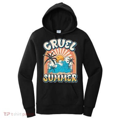 Retro Vintage Cruel Summer Tropical Beach Vacation Women's Hoodie
