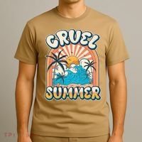 Retro Vintage Cruel Summer Tropical Beach Vacation T-Shirt thumb 3