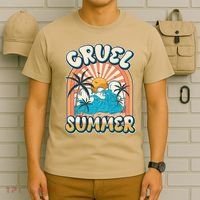 Retro Vintage Cruel Summer Tropical Beach Vacation T-Shirt thumb 6