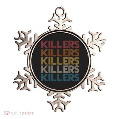 Retro Vintage Colors Killers Logo Ornament