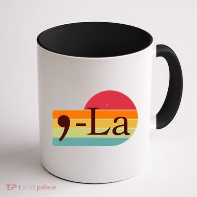 Retro Vintage Comma La Kamala Harris 2024 Coffee Mug back