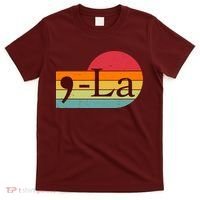 Retro Vintage Comma La Kamala Harris 2024 T-Shirt thumb 0