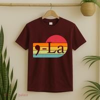 Retro Vintage Comma La Kamala Harris 2024 T-Shirt thumb 2