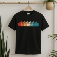 Retro Vintage Curling Player Curler Winter Ice Sports Stones Gift T-Shirt thumb 2