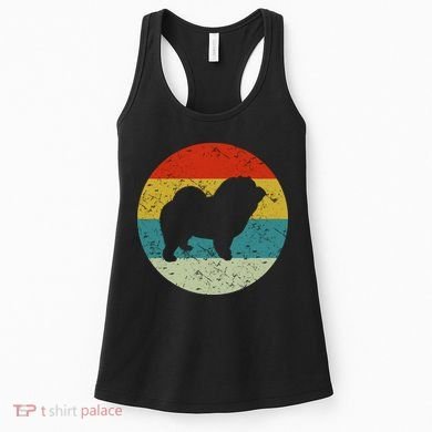 Retro Vintage Chow Chow Women's Tank Top