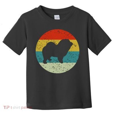 Retro Vintage Chow Chow Toddler T-Shirt