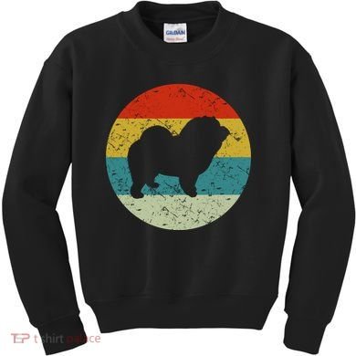 Retro Vintage Chow Chow Kids Sweatshirt