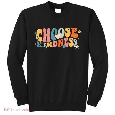 Retro Vintage Choose Kindness Lover Be Kind Sweatshirt