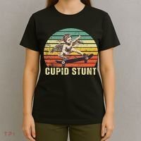 Retro Vintage Cupid Stunt Unhinged Cringe Funny T-Shirt thumb 4
