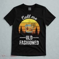 Retro Vintage Call Me Old Fashioned Whiskey Wisconsin Funny T-Shirt thumb 5