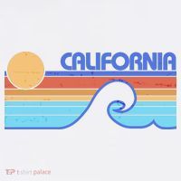 Retro Vintage California Sunset Wave T-Shirt thumb 7