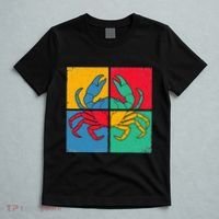 Retro Vintage Crab Crustacean Sea Seafood Crabber Crabbing T-Shirt thumb 5