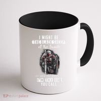 Religious Verse Christian Costume, Crusader Knights Templar Coffee Mug thumb 1