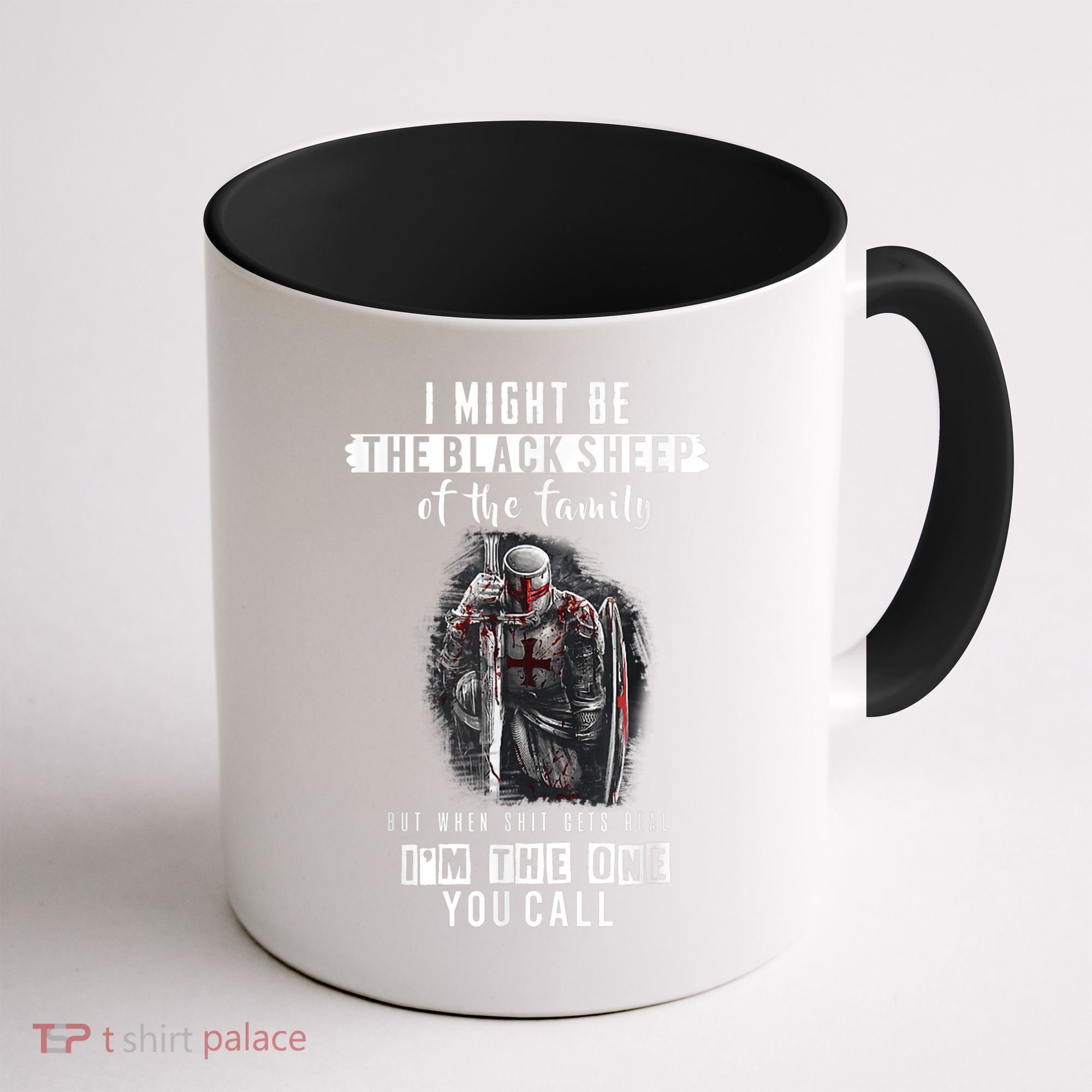 Religious Verse Christian Costume, Crusader Knights Templar Coffee Mug