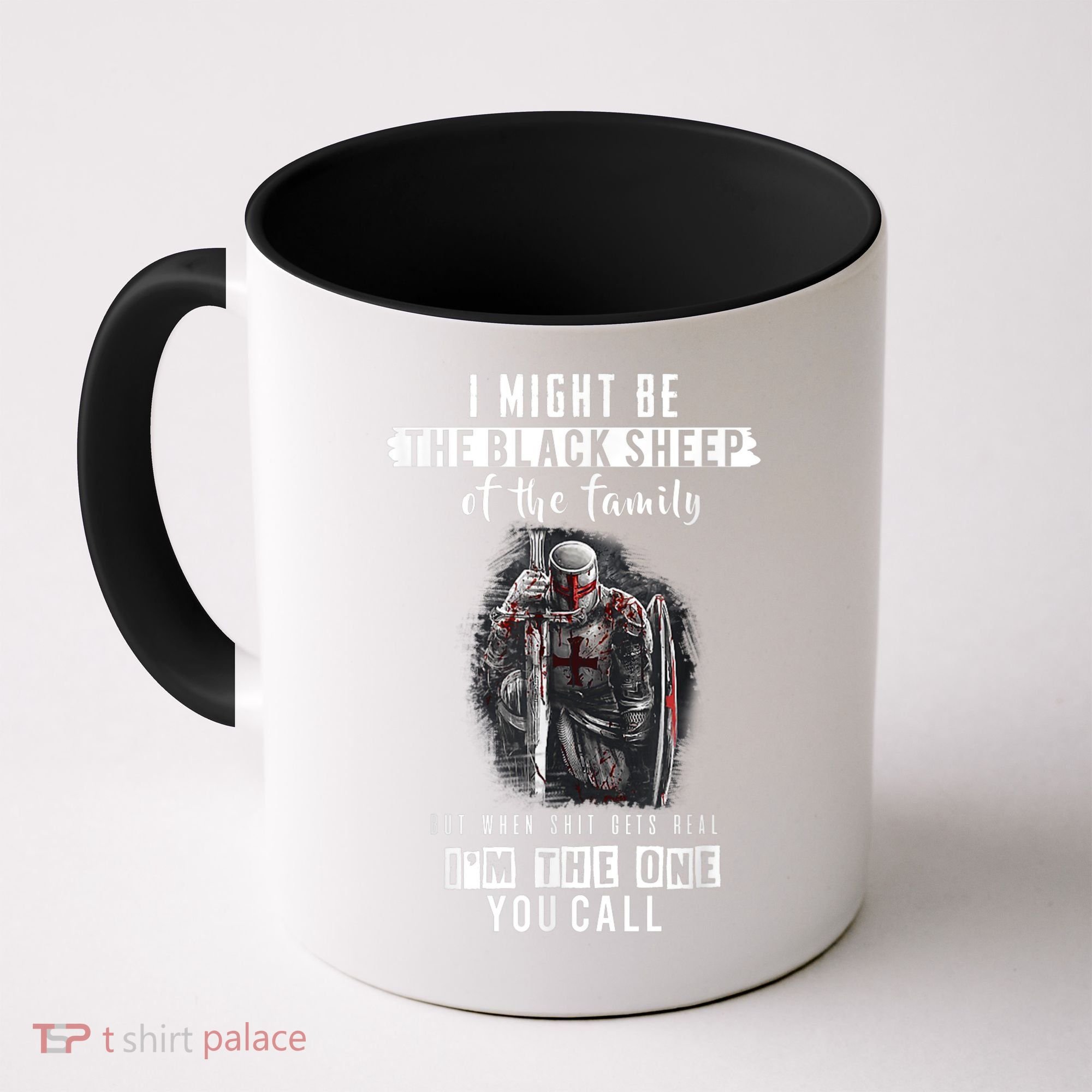 Religious Verse Christian Costume, Crusader Knights Templar Coffee Mug
