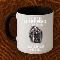 Religious Verse Christian Costume, Crusader Knights Templar Coffee Mug thumb 2
