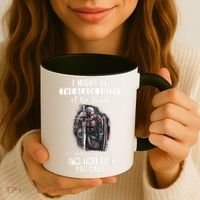 Religious Verse Christian Costume, Crusader Knights Templar Coffee Mug thumb 3