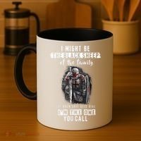 Religious Verse Christian Costume, Crusader Knights Templar Coffee Mug thumb 4