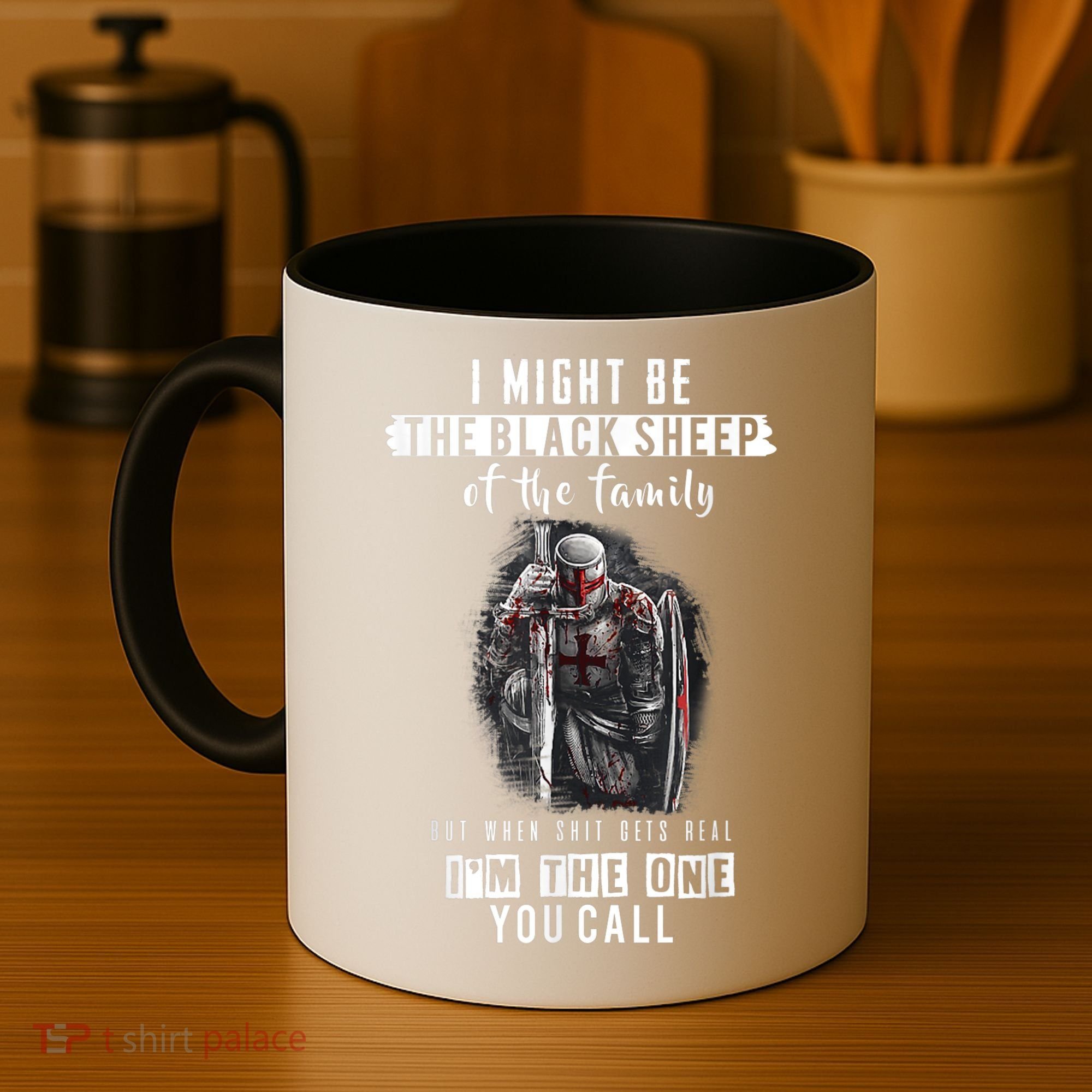 Religious Verse Christian Costume, Crusader Knights Templar Coffee Mug