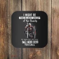 Religious Verse Christian Costume, Crusader Knights Templar Coaster thumb 0