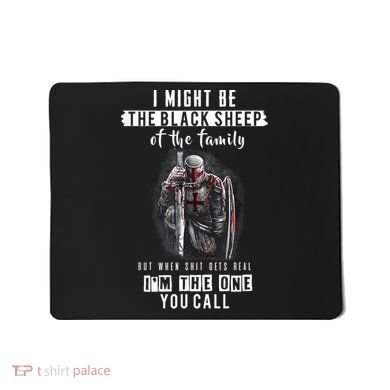 Religious Verse Christian Costume, Crusader Knights Templar Mousepad