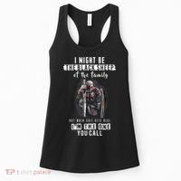 Religious Verse Christian Costume, Crusader Knights Templar Women's Tank Top thumb 0