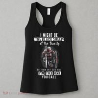 Religious Verse Christian Costume, Crusader Knights Templar Women's Tank Top thumb 3