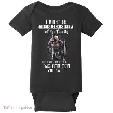 Religious Verse Christian Costume, Crusader Knights Templar Baby Bodysuit