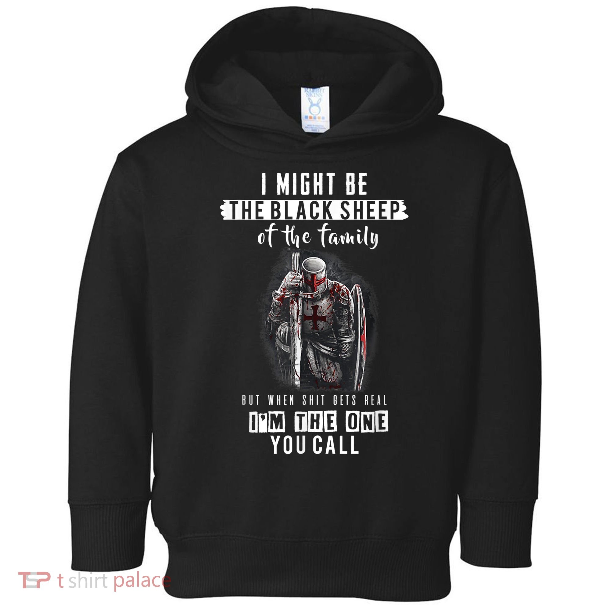Religious Verse Christian Costume, Crusader Knights Templar Toddler Hoodie