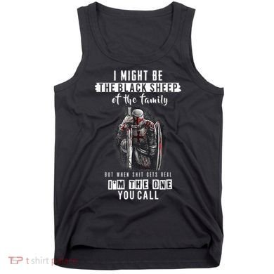 Religious Verse Christian Costume, Crusader Knights Templar Tank Top