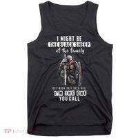 Religious Verse Christian Costume, Crusader Knights Templar Tank Top thumb 0