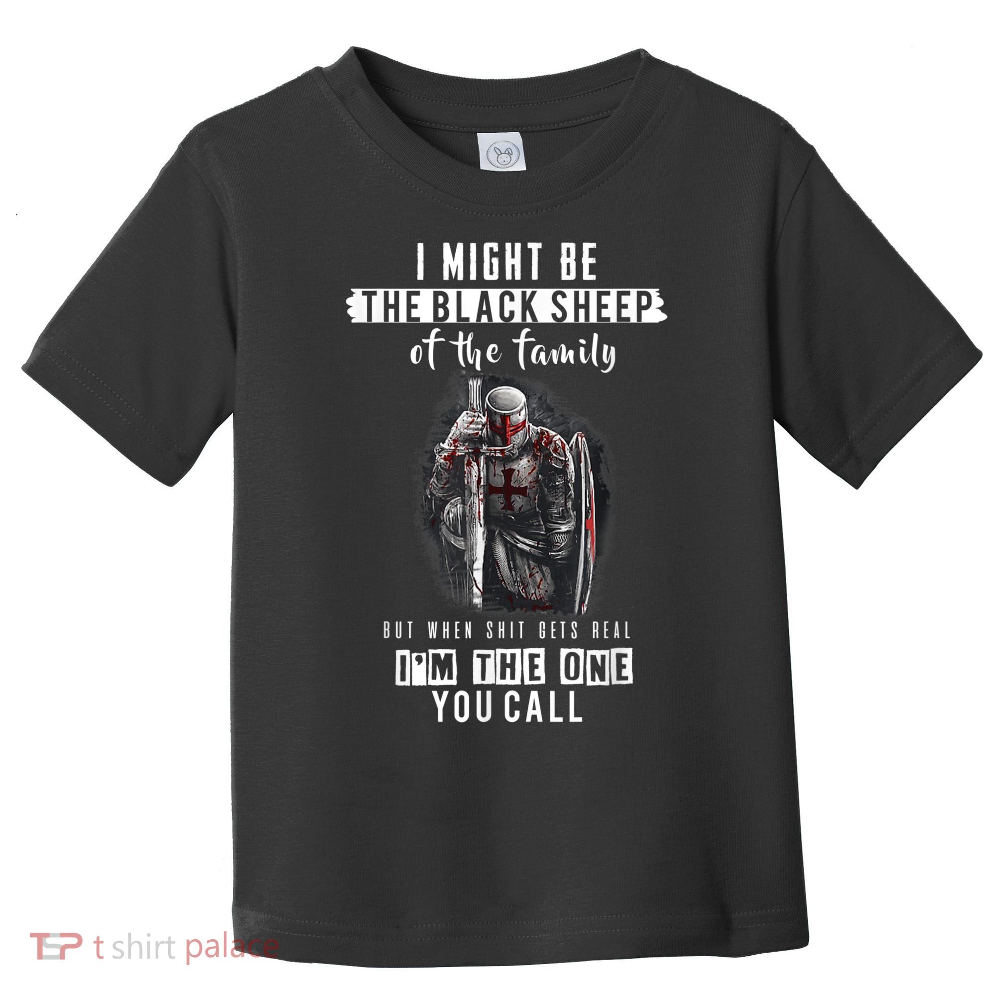 Religious Verse Christian Costume, Crusader Knights Templar Toddler T-Shirt