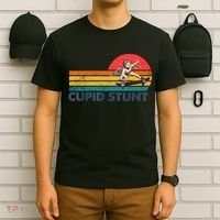 Retro Vintage Cupid Stunt Unhinged Cringe Funny T-Shirt thumb 6