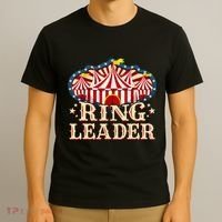 Ringleader - Vintage Circus Themed Birthday Party T-Shirt thumb 3