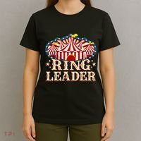 Ringleader - Vintage Circus Themed Birthday Party T-Shirt thumb 4