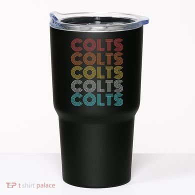 Retro Vintage Colts Tumbler