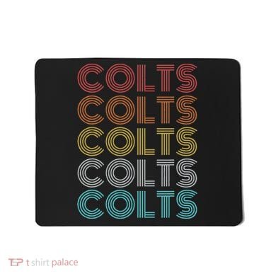 Retro Vintage Colts Mousepad