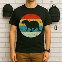 Retro Vintage Capybara T-Shirt thumb 6