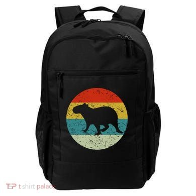 Retro Vintage Capybara Backpack