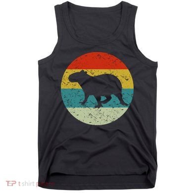 Retro Vintage Capybara Tank Top