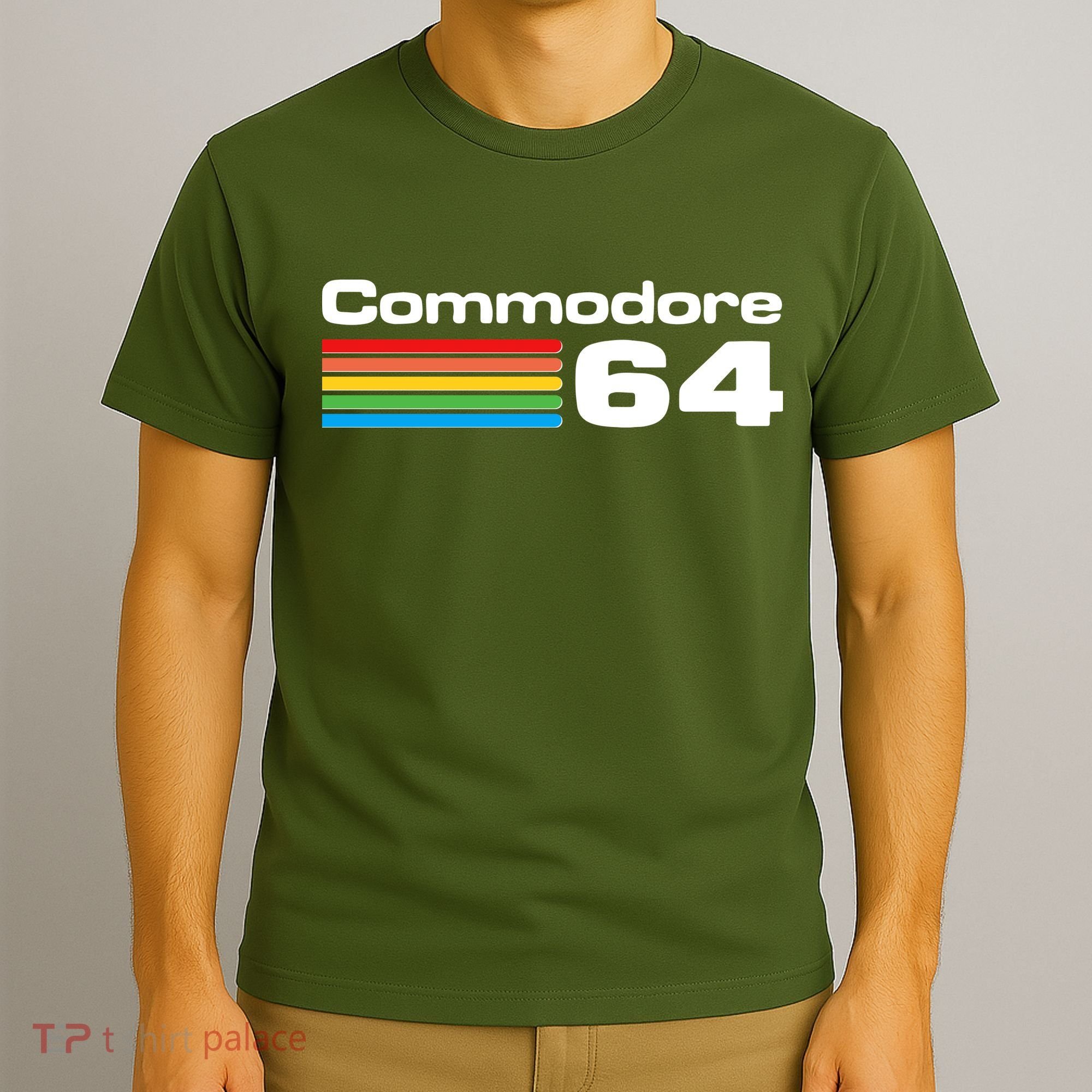 Retro Vintage Commodore Computer Logo T-Shirt