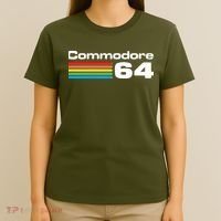 Retro Vintage Commodore Computer Logo T-Shirt thumb 4