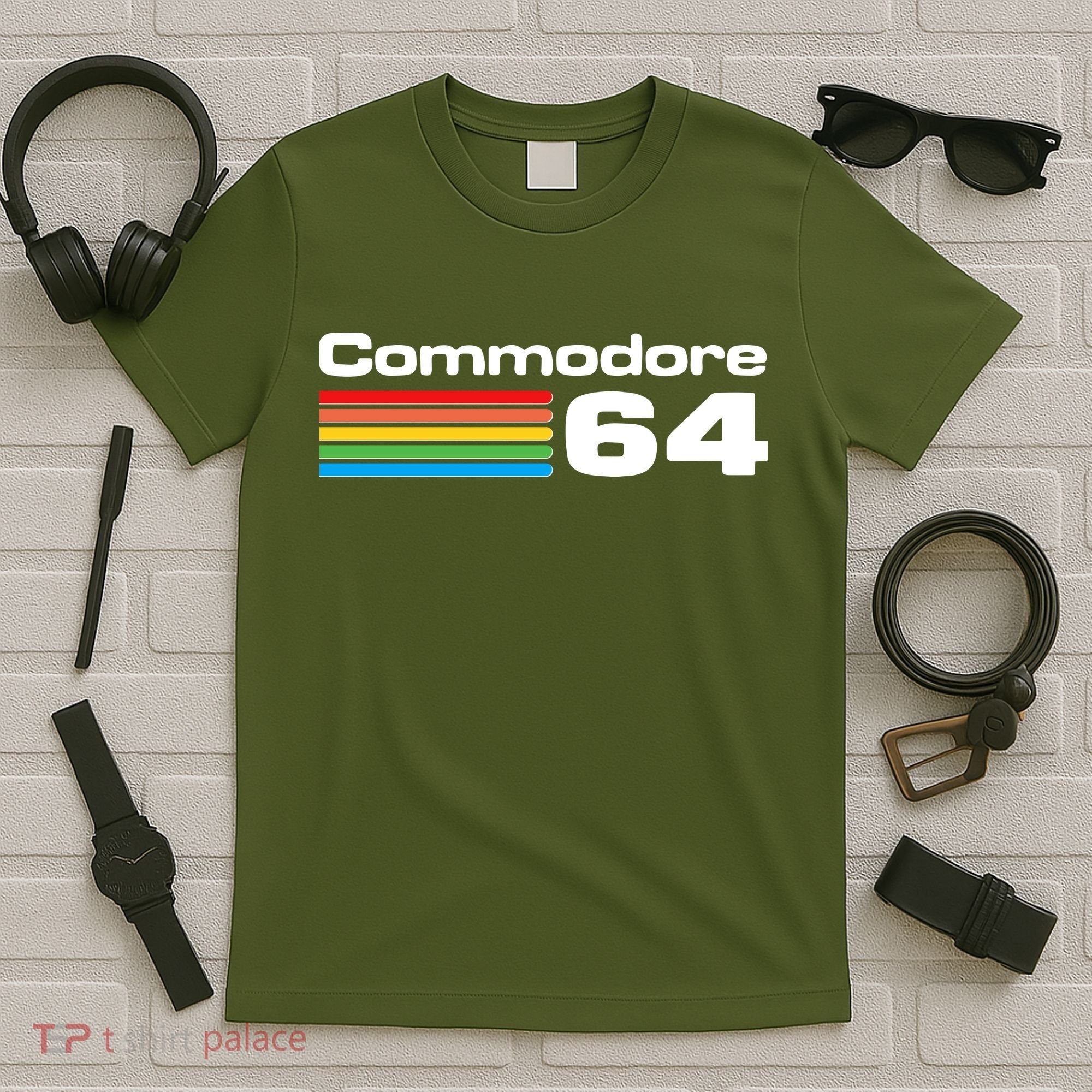 Retro Vintage Commodore Computer Logo T-Shirt