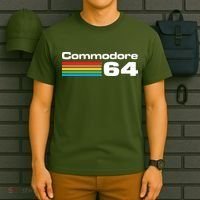 Retro Vintage Commodore Computer Logo T-Shirt thumb 6
